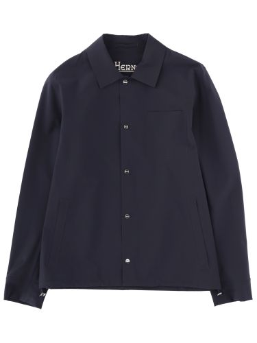 Herno overshirt with pocket - herno - Modalova