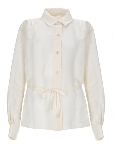 Camicia in seta e cotone - maison margiela - Modalova