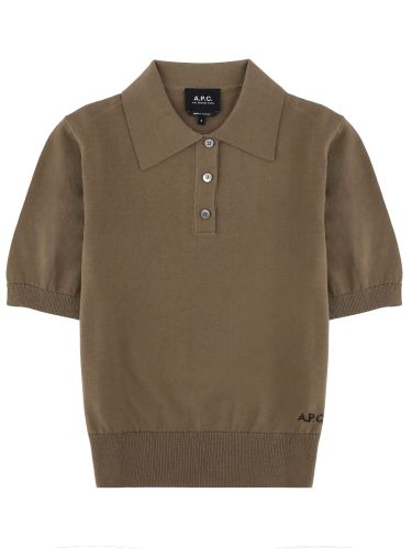 A. p.c. polo with logo - a.p.c. - Modalova