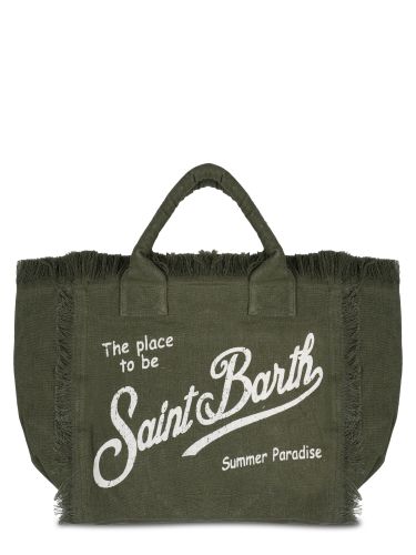 Borsa vanity regular in lino - mc2 saint barth - Modalova