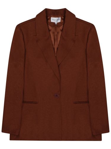 Blazer "opera" monopetto - oscar the collection - Modalova