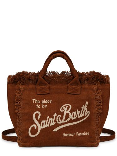 Borsa colette in lino - mc2 saint barth - Modalova