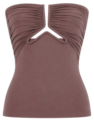 Rick owens top bustier "alannah" - rick owens - Modalova