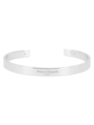 Bracciale "manchette plat" con logo - maison margiela - Modalova