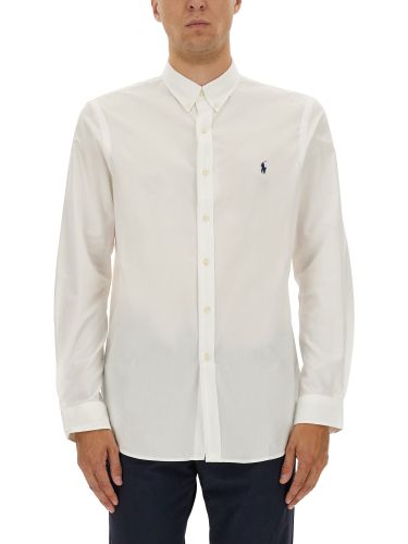 Polo ralph lauren camicia in cotone - polo ralph lauren - Modalova