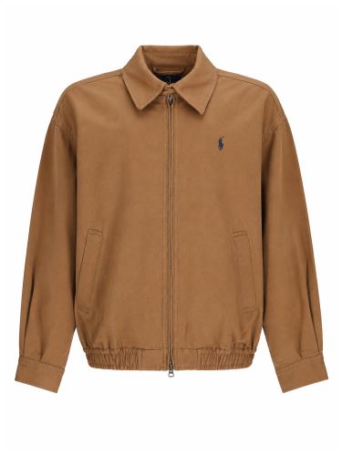 Giacca bomber con logo - polo ralph lauren - Modalova