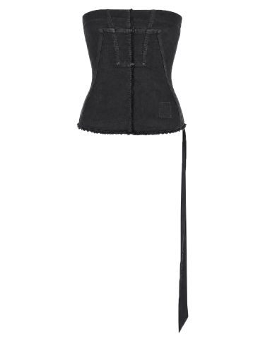 Top "splintered bustier" - rick owens drkshdw - Modalova