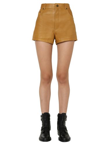 Saint laurent high waist shorts - saint laurent - Modalova