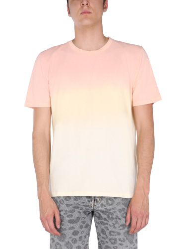 Degradee print t-shirt - saint laurent - Modalova