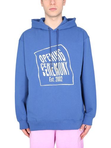 Sweatshirt with logo box - opening ceremony - Modalova