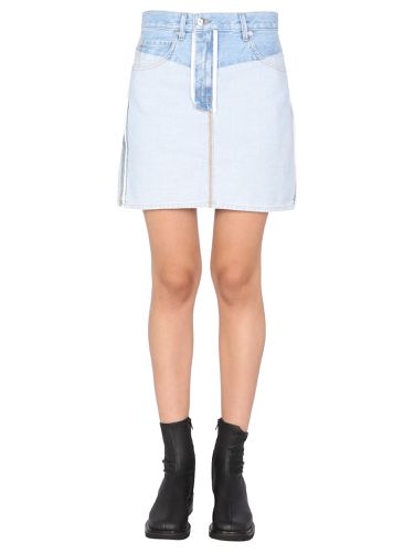 Helmut lang revers denim skirt - helmut lang - Modalova