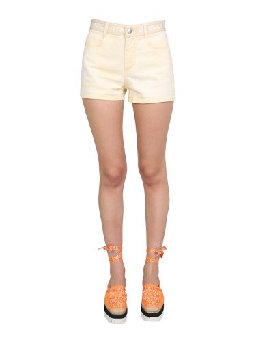 Stella mccartney denim shorts - stella mccartney - Modalova