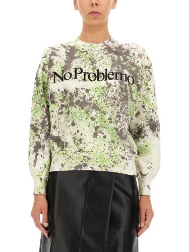 Aries printed sweatshirt - aries - Modalova