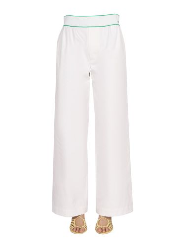 Cotton twill trousers - bottega veneta - Modalova