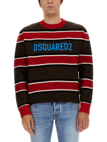 Dsquared jersey with logo - dsquared - Modalova