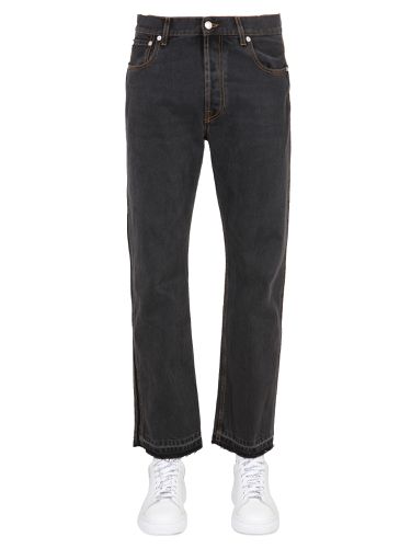 Alexander mcqueen raw cut jeans - alexander mcqueen - Modalova