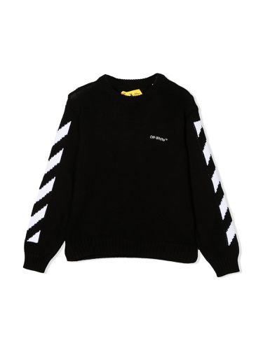 Off-white sweatshirt with logo - off-white - Modalova