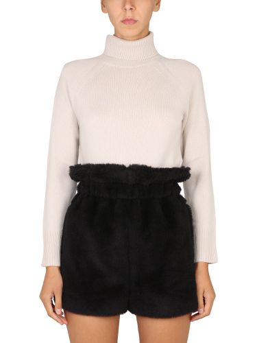 S max mara ribbed turtleneck - s max mara - Modalova