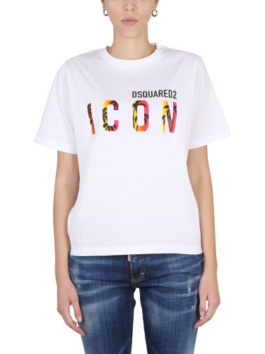 Dsquared sunset easy icon t-shirt - dsquared - Modalova