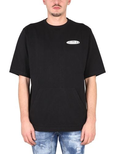 D2 surf board skater t-shirt - dsquared - Modalova