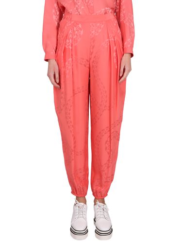 Stella mccartney silk blend pants - stella mccartney - Modalova