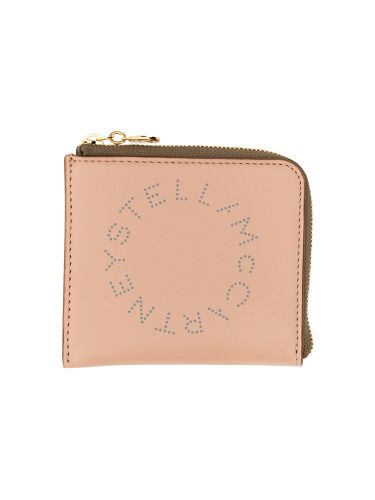 Stella mccartney zipped wallet - stella mccartney - Modalova