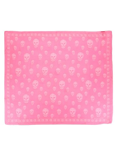 Classic skull scarf - alexander mcqueen - Modalova