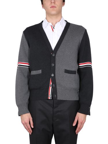 Thom browne v-neck cardigan - thom browne - Modalova