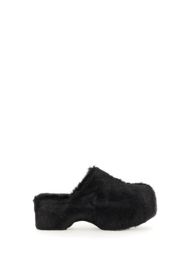 Jil sander fur mules - jil sander - Modalova