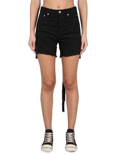 Denim bermuda shorts - rick owens drkshdw - Modalova