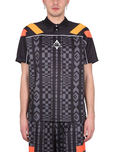 Marcelo burlon x kappa polo shirt - marcelo burlon county of milan - Modalova