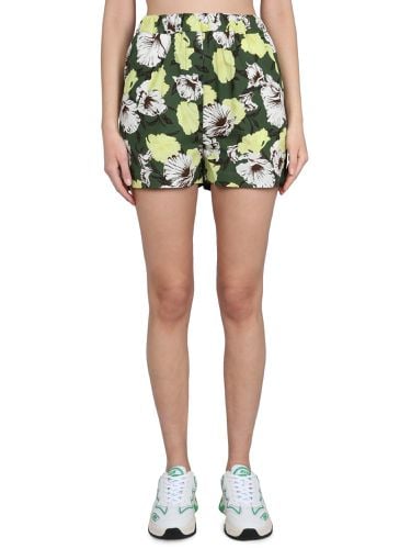 Msgm shorts with elastic - msgm - Modalova