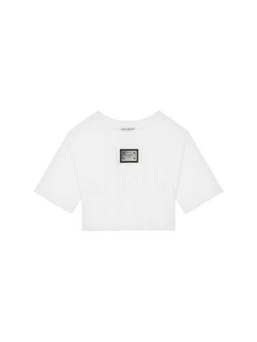 Dolce & gabbana logo plate t-shirt - dolce & gabbana - Modalova