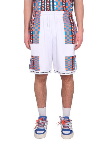 Marcelo burlon x kappa bermuda shorts - marcelo burlon county of milan - Modalova