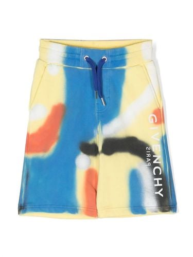 Multicolor bermuda shorts side logo - givenchy - Modalova