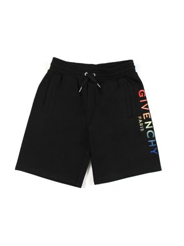 Multicolor side logo bermuda shorts - givenchy - Modalova