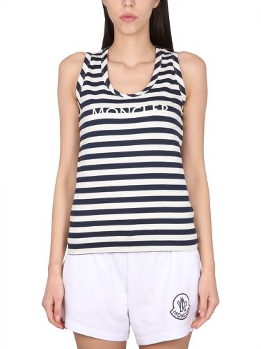 Moncler top with logo print - moncler - Modalova