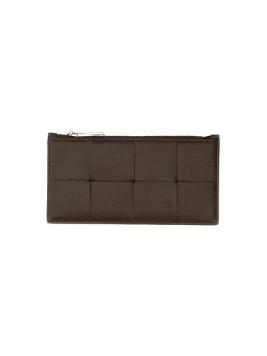 Bottega veneta zippered card holder - bottega veneta - Modalova