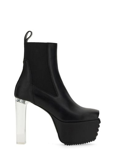 Open toe minimal grill beatle boot - rick owens - Modalova