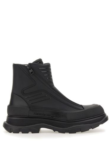 Tread slick motorcycle boot - alexander mcqueen - Modalova