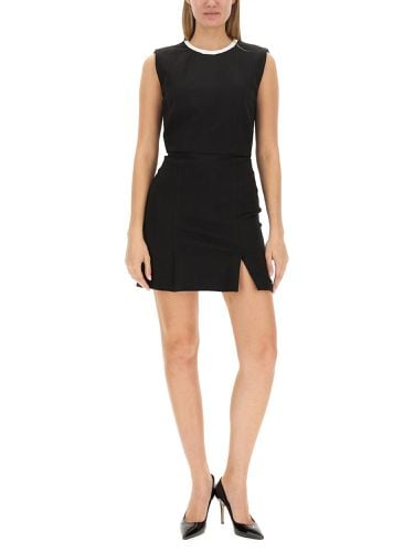 Msgm mini cut out dress - msgm - Modalova