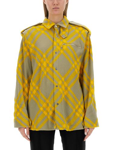 Burberry shirt with check pattern - burberry - Modalova