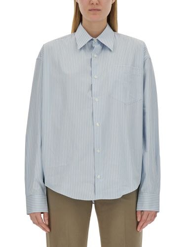 Ami paris shirt with logo - ami paris - Modalova