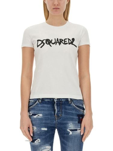 Dsquared t-shirt with logo - dsquared - Modalova