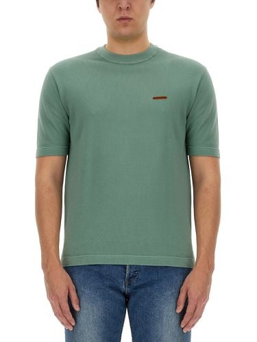 Zegna t-shirt with logo - zegna - Modalova