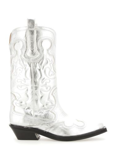 Ganni western boot - ganni - Modalova