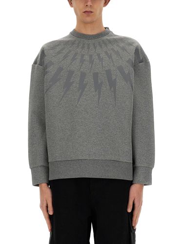 Thunderbolt" sweatshirt - neil barrett - Modalova