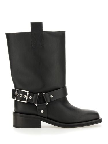 Ganni biker boots - ganni - Modalova