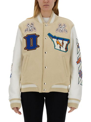 Off-white varsity jacket - off-white - Modalova