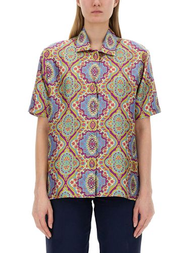 Etro printed silk shirt - etro - Modalova